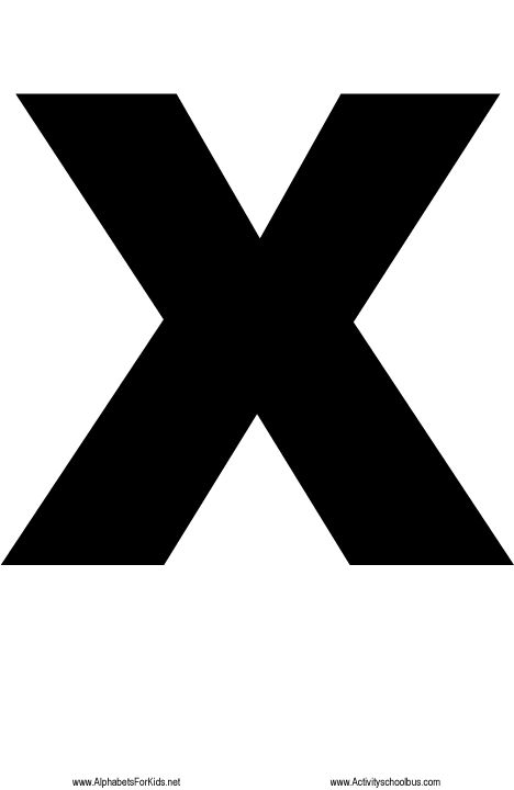 printable letter x activities for preschoolers