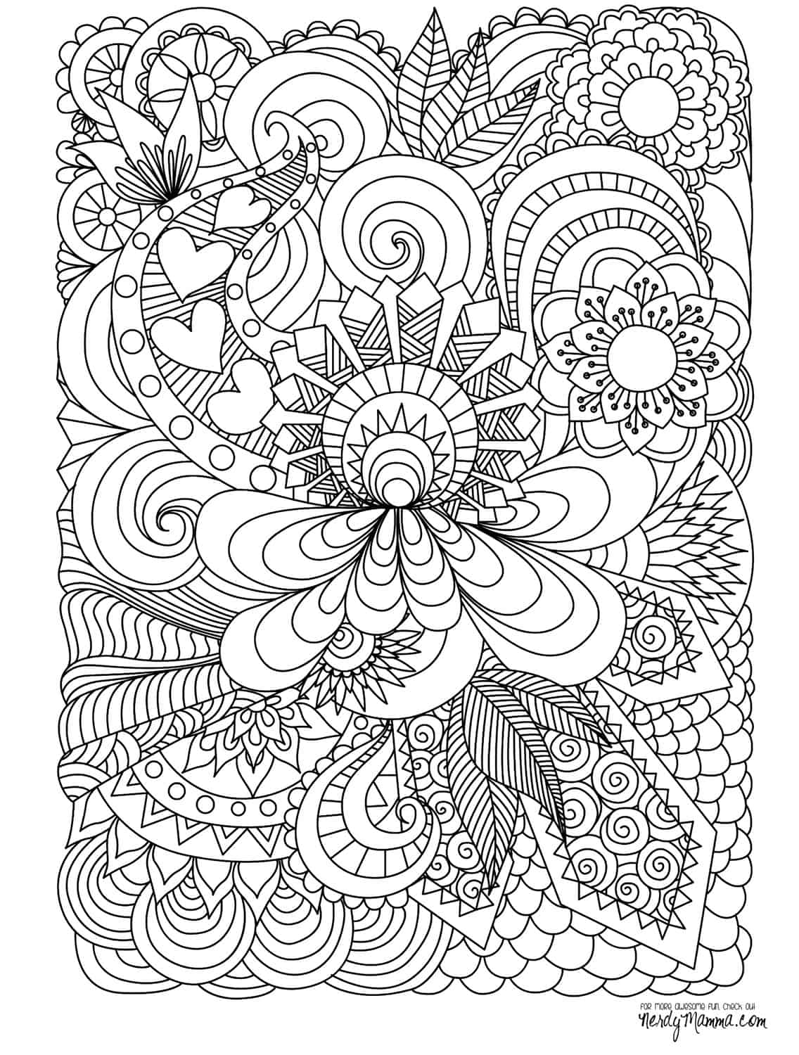 coloring pages to color online for free for adults