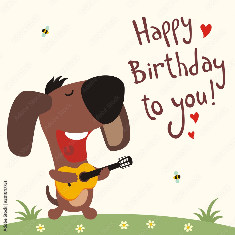 Free Printable Birthday Cards Guitar