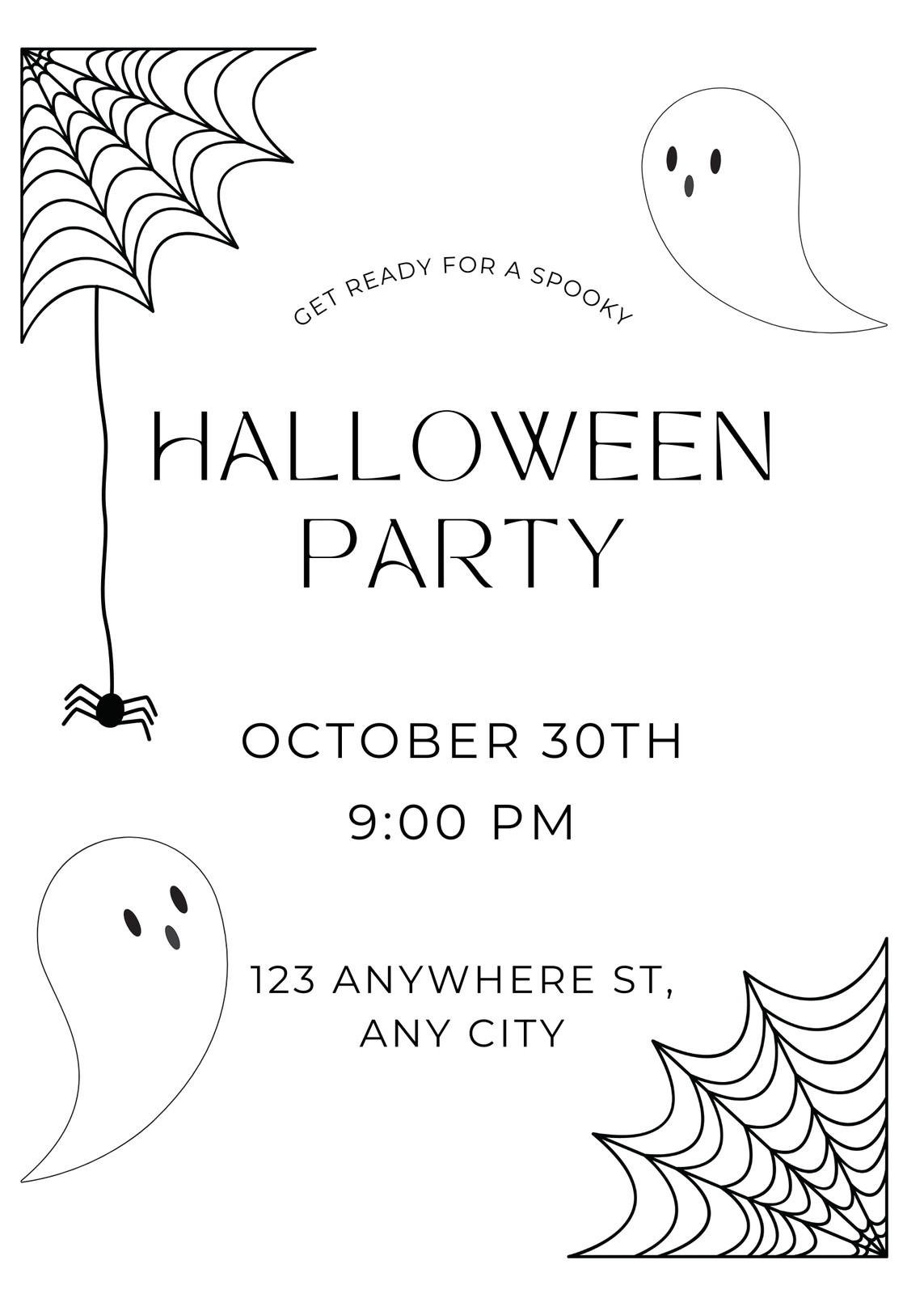 Free Printable Costume Party Invitation Templates Canva 54 OFF