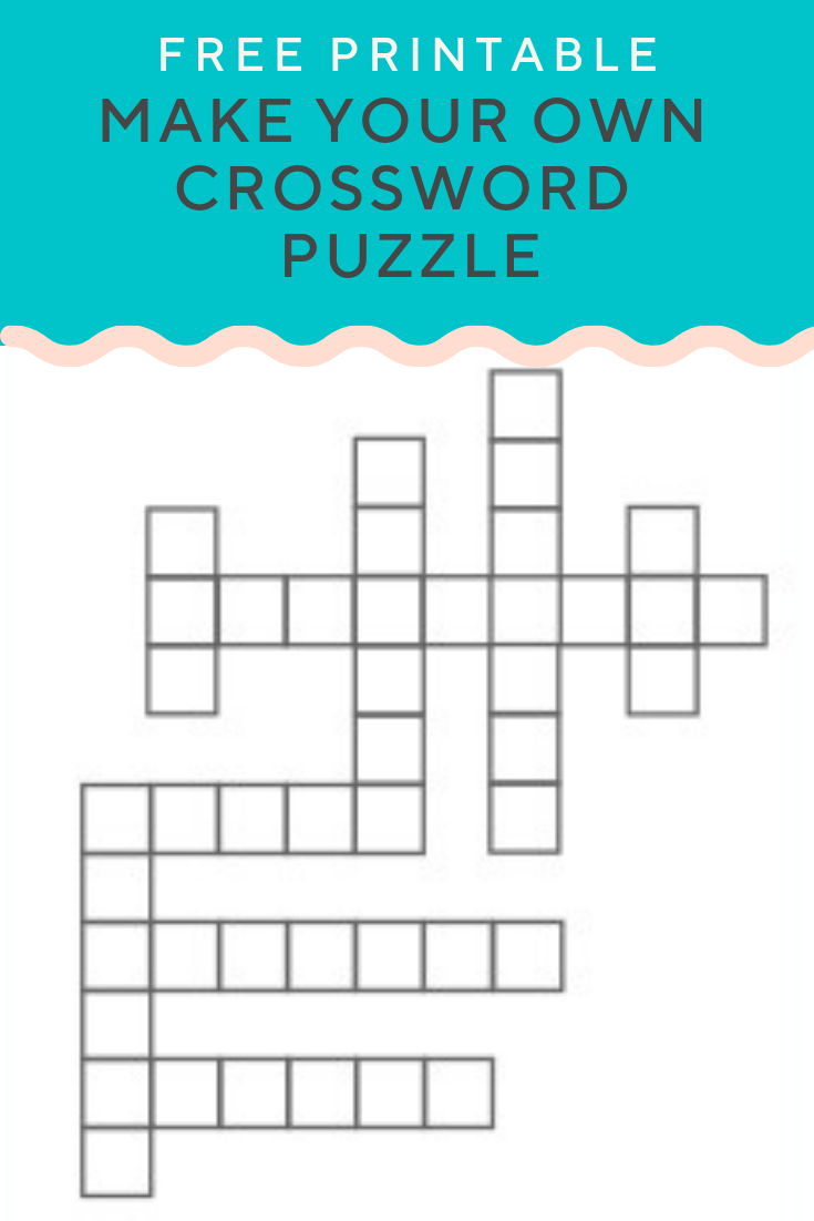 create your own free printable crossword puzzles