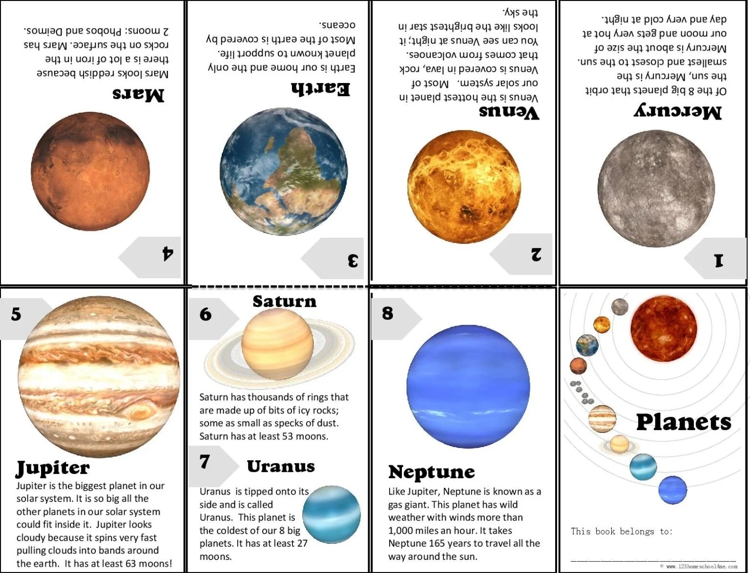 printable pictures of the planets
