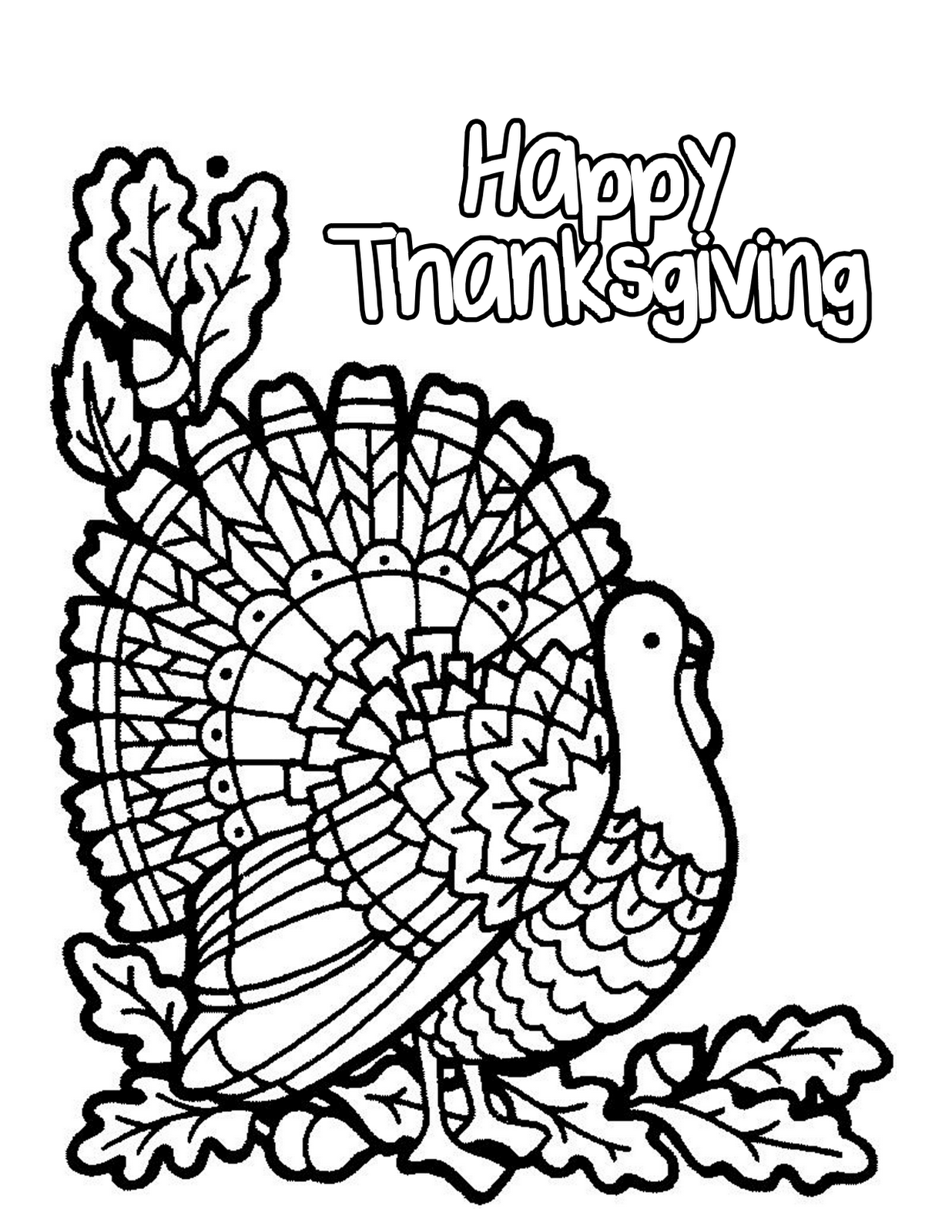 free thanksgiving coloring pages printables