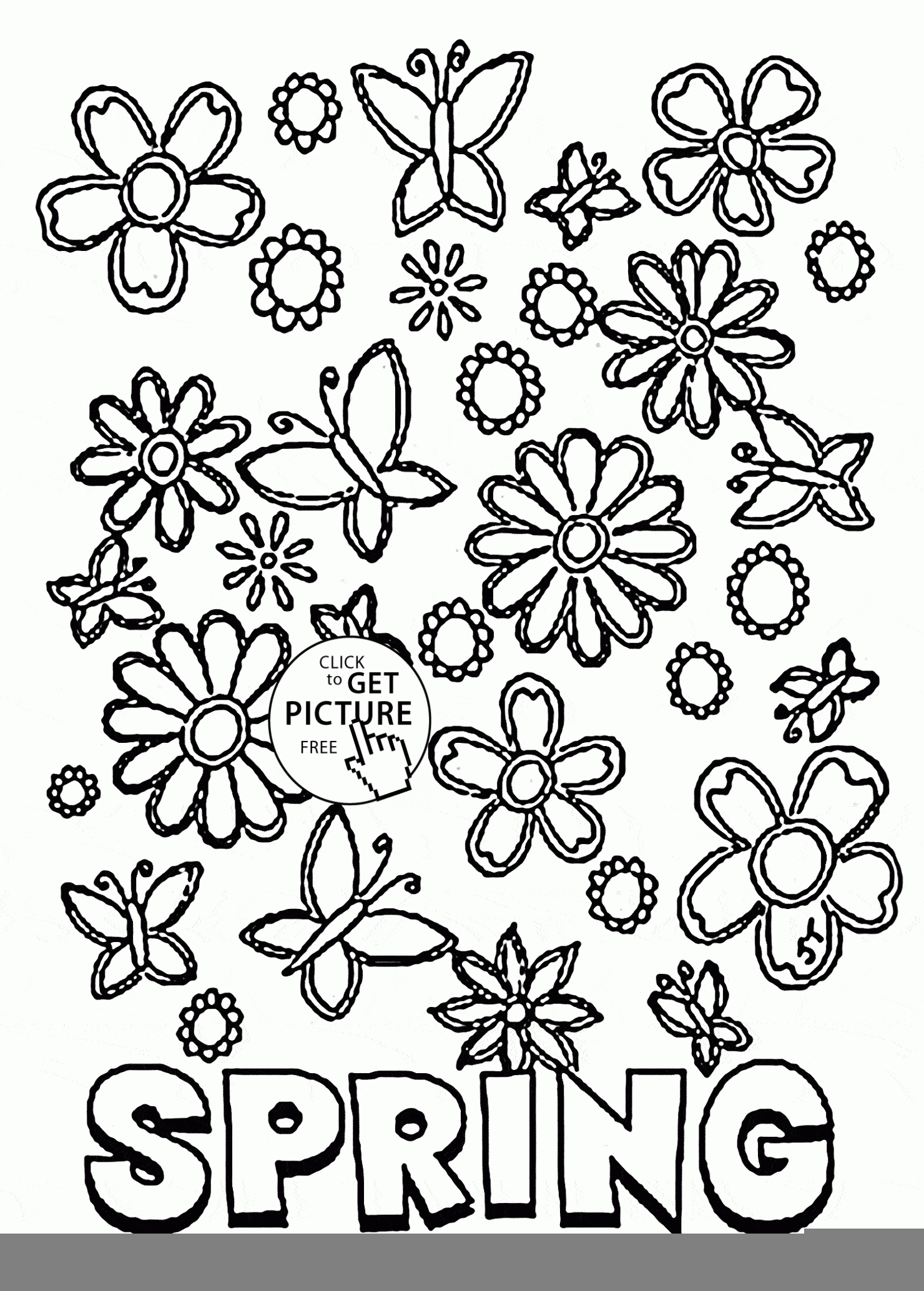 Inspirational Free Printable Spring Coloring Pages Coloring Pages 