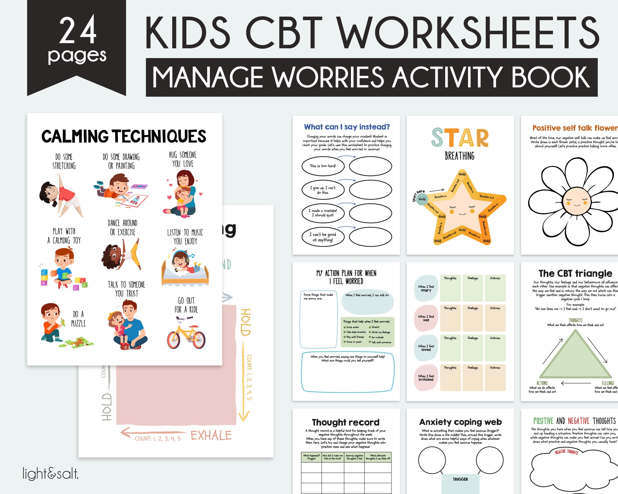 PLR Worksheets Cbt For Anxiety Worksheet PLR me Worksheets Library