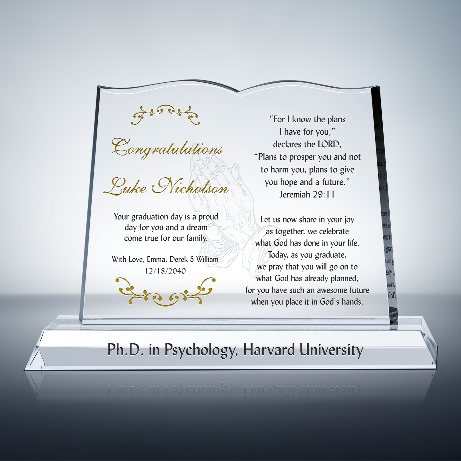 Religious Graduation Cards To Print