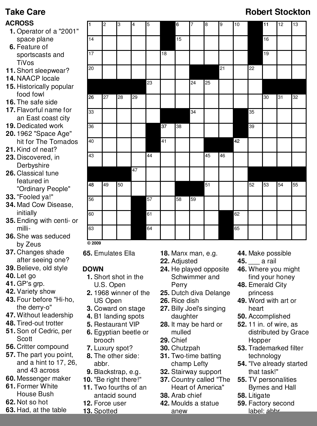 sports crossword puzzles printable