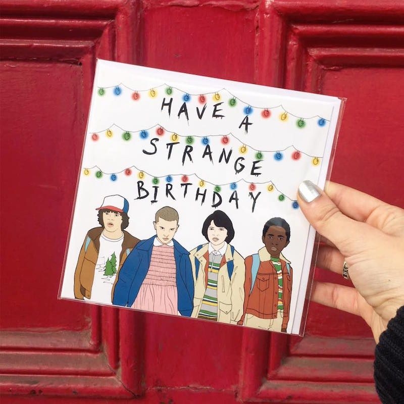 free printable stranger things birthday card