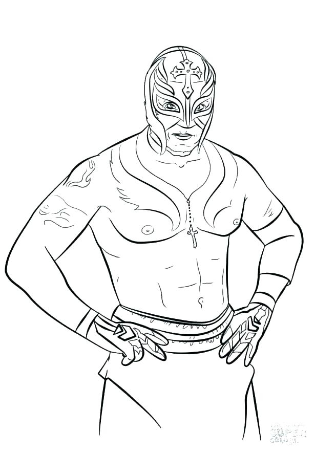 Wwe Wrestling Coloring Pages At GetColorings Free Printable 