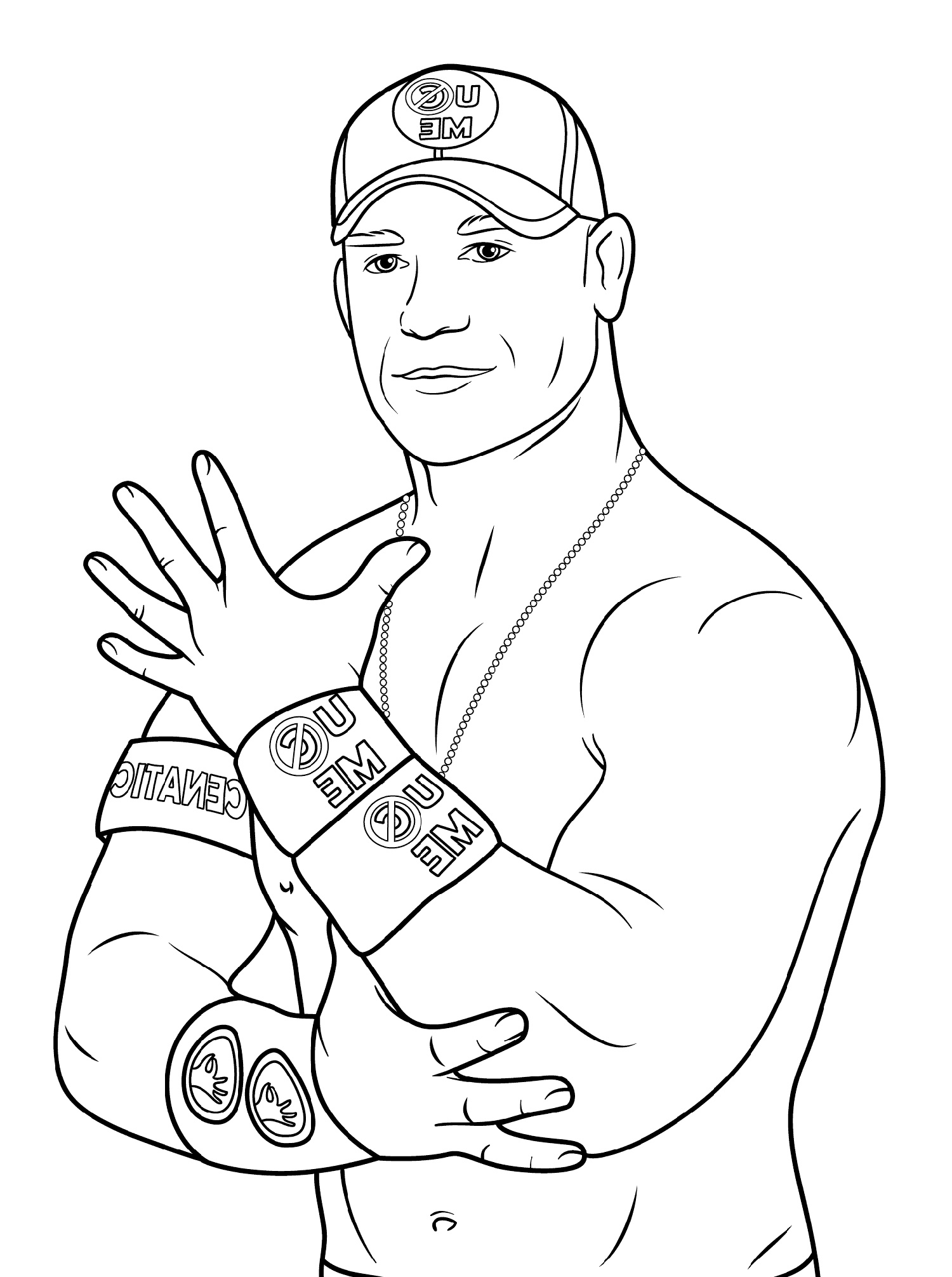 Wwe Wrestling Coloring Pages