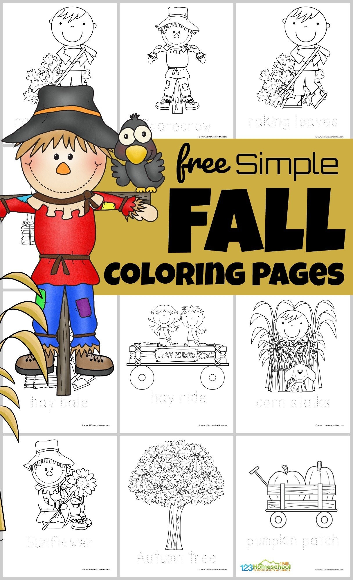 100 Best Christmas 34 Autumn Color Pages Free Printable Free 
