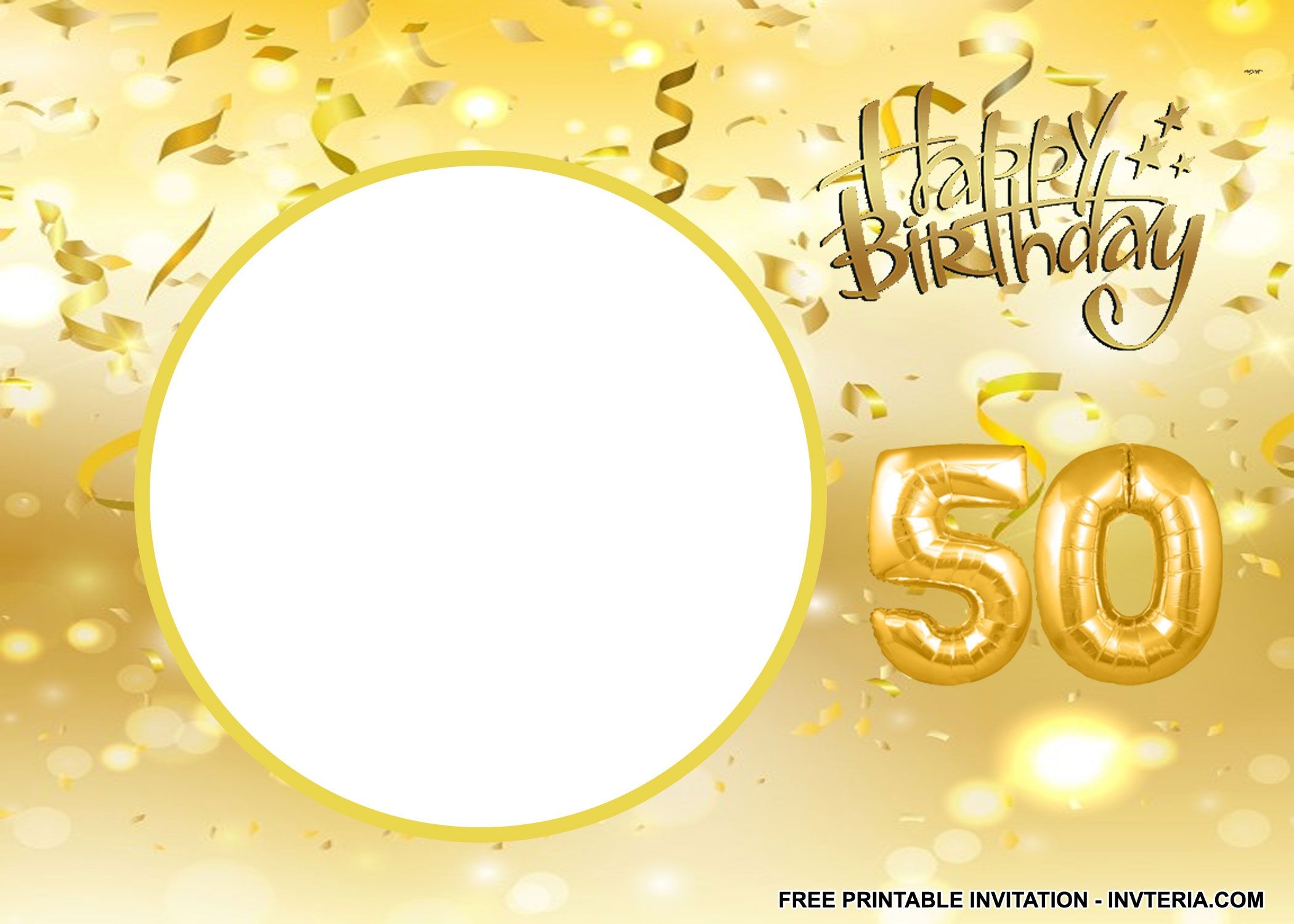 11 Engaging A 50th Birthday Invitations Free Templates Like That 