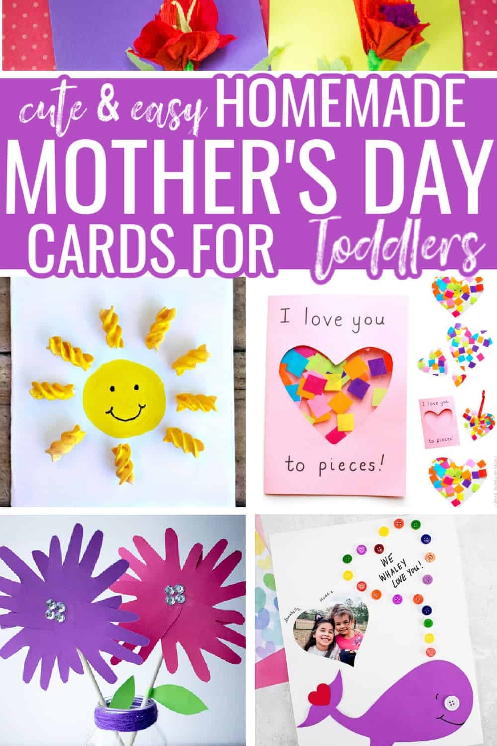 12 Homemade Mother 39 s Day Cards For Preschoolers Easy DIY Ideas