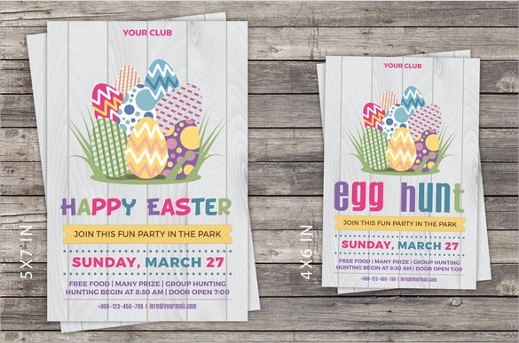 13 Easter Invitations Templates Sample Examples Format Sample 