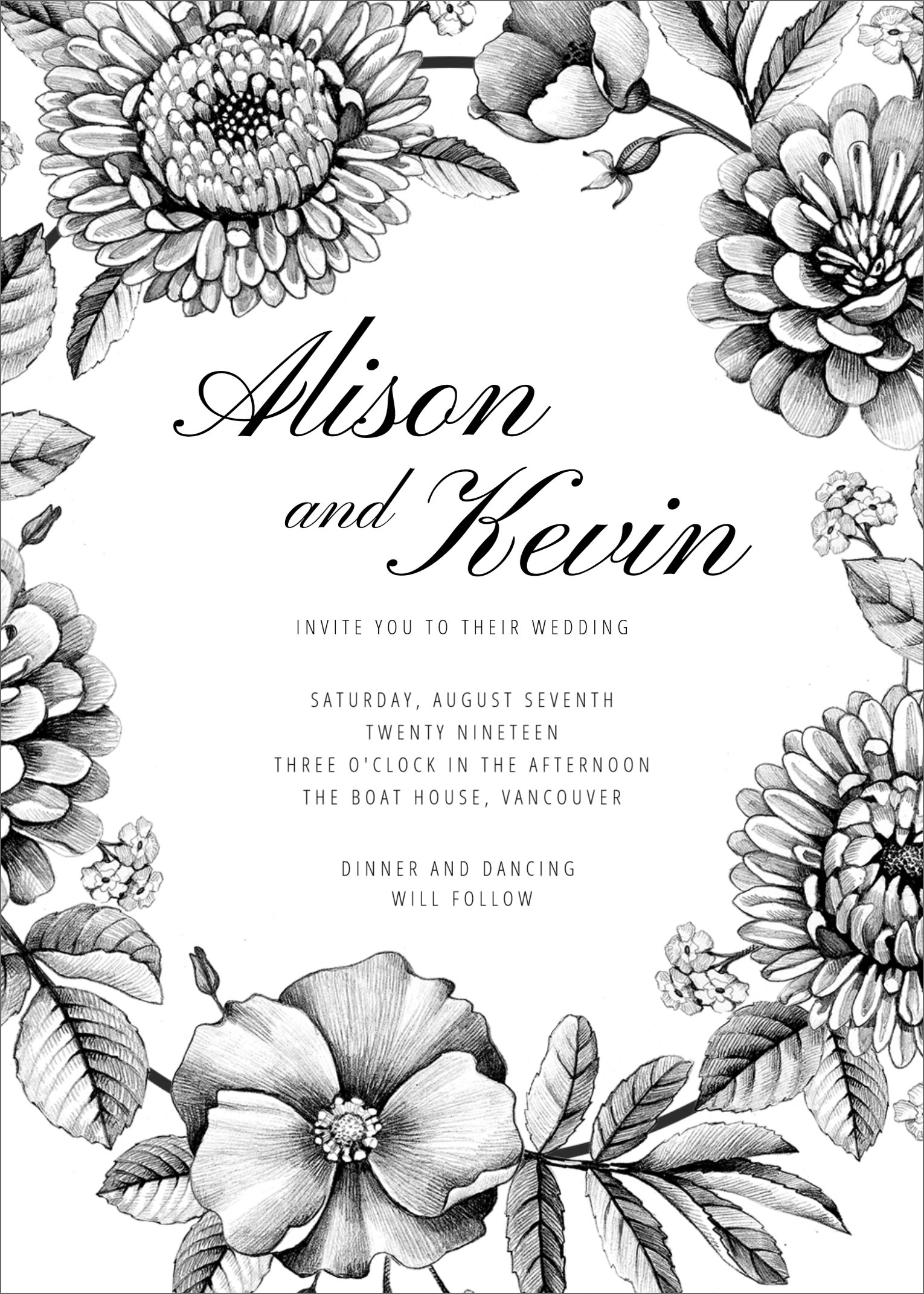 free wedding invitation templates
