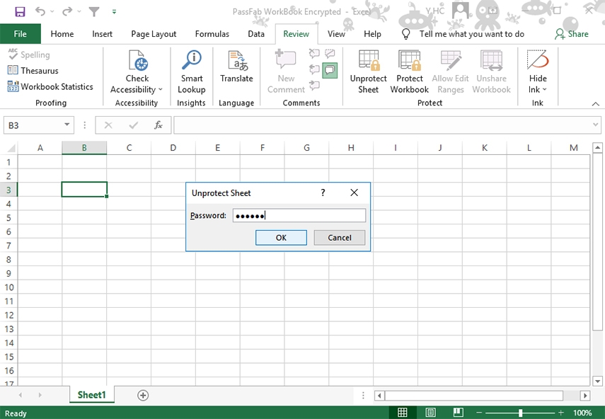 how to remove password from excel worksheet
