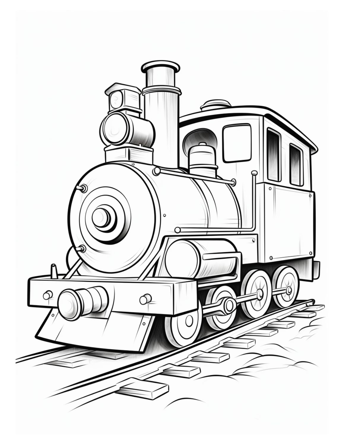 printable train picture