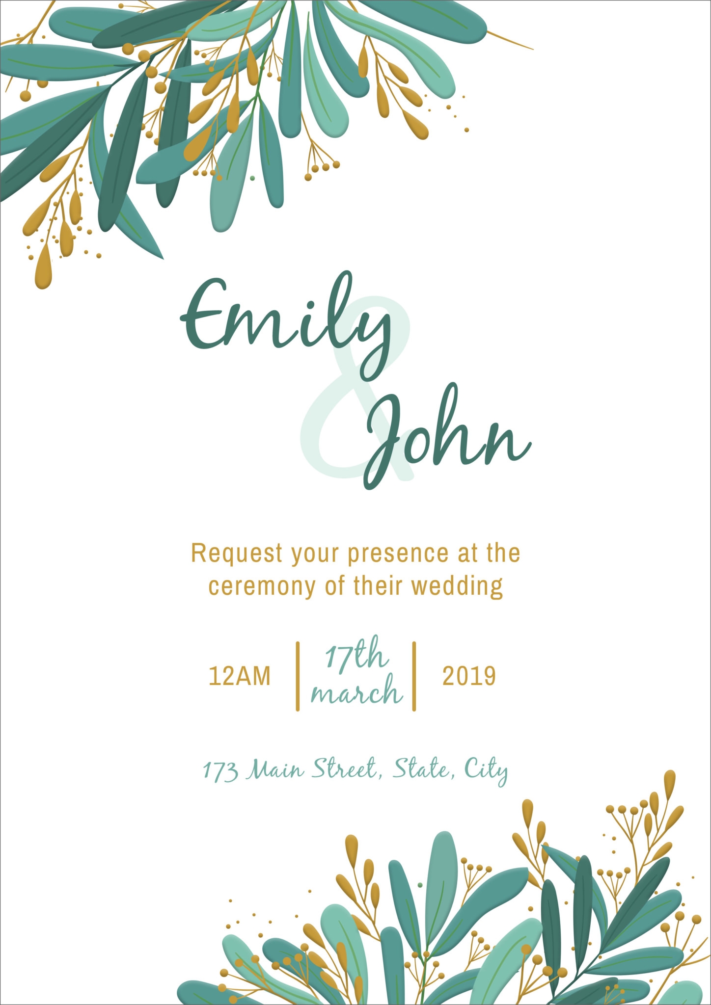 marriage invitation website templates