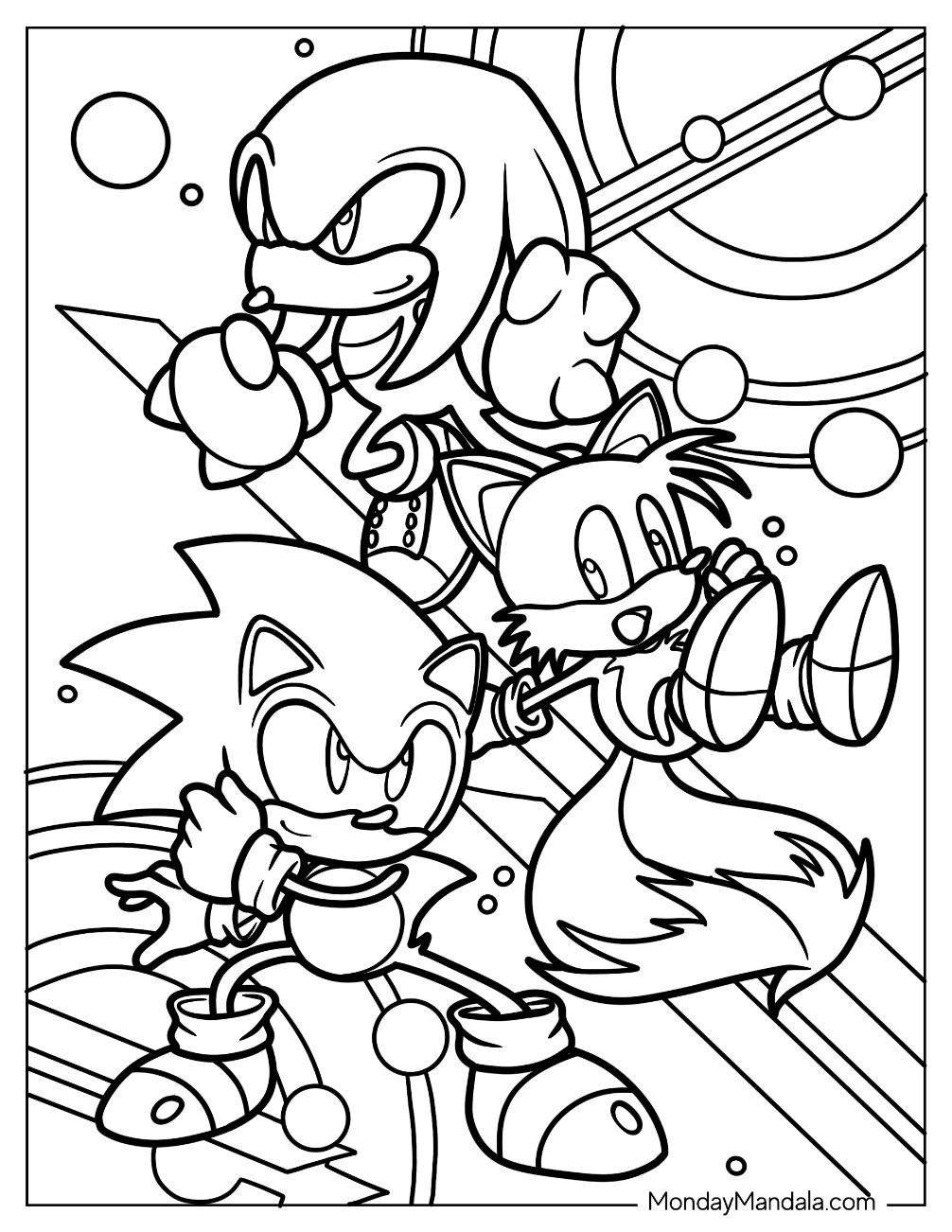 20 Knuckles Coloring Pages Free PDF Printables In 2024 Coloring