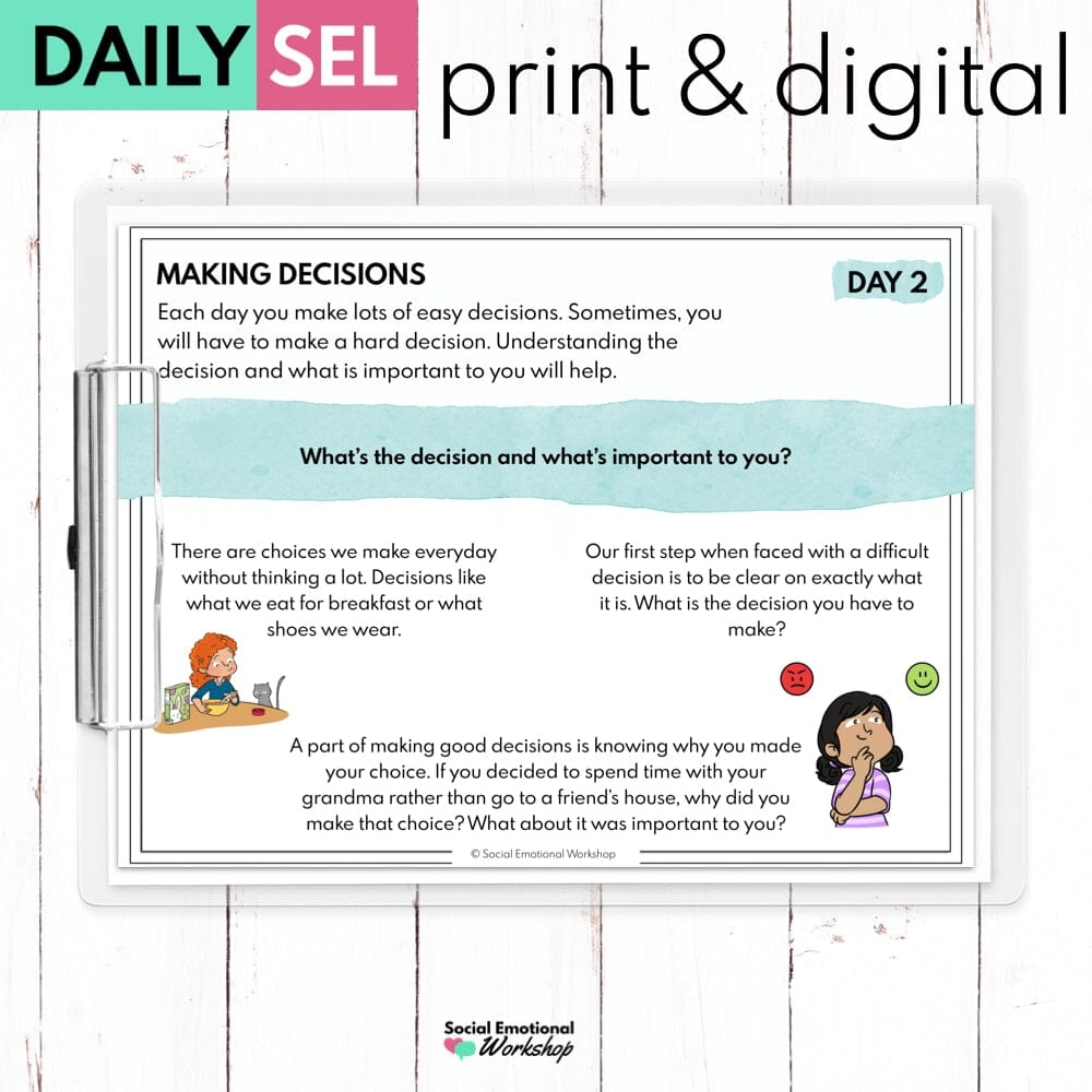 20 SEL Worksheets For Kids Self Management Worksheets Library