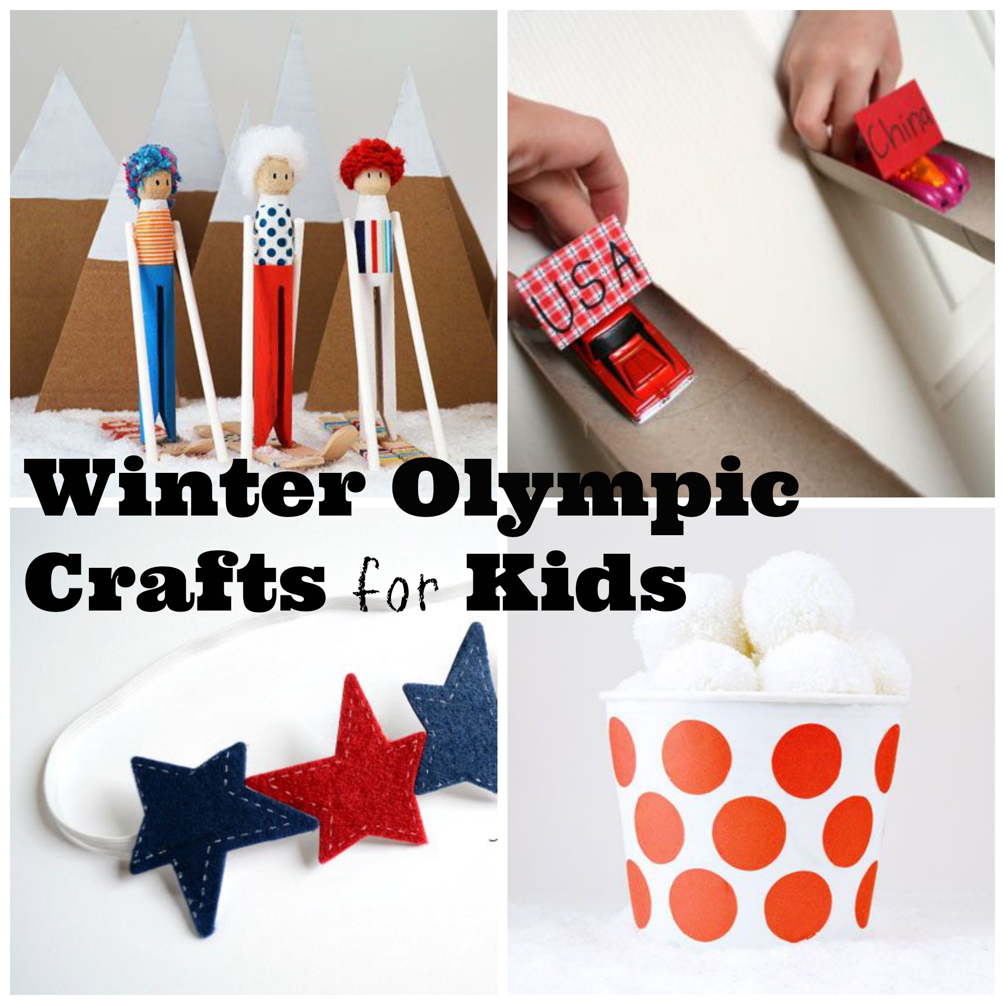 2014 Craft Olympics Kid Crafts