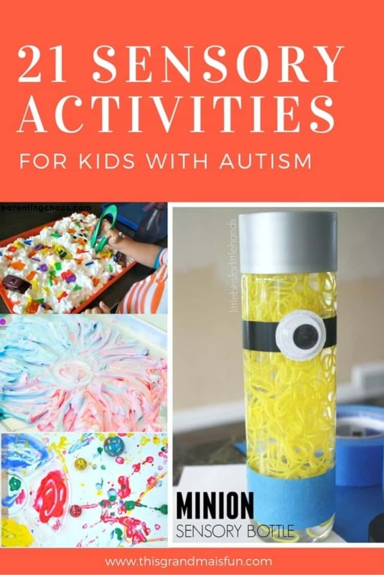 21 Sensory Activities For Kids With Autism TGIF This Grandma Is Fun