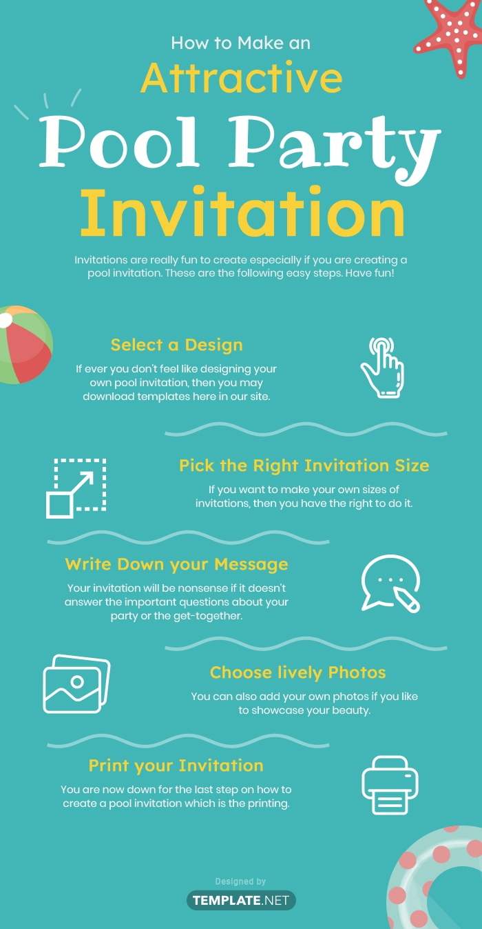 23 Pool Party Invitation Template Word Images US Invitation Template