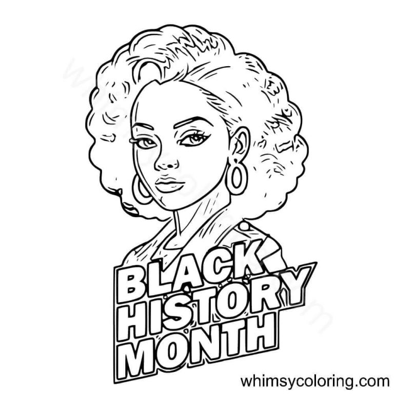 Black History Month Coloring Pages