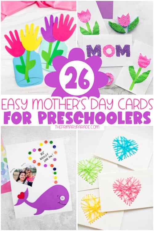 28 Cutest Preschool Mothers Day Cards Ever The Primary Parade