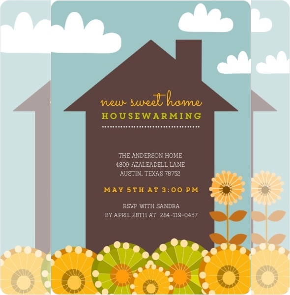 35 Housewarming Invitation Templates In Illustrator MS Word Pages 
