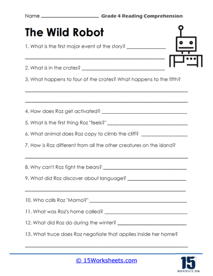 3rd 4th Grade Reading Passages Bundle Worksheets Library