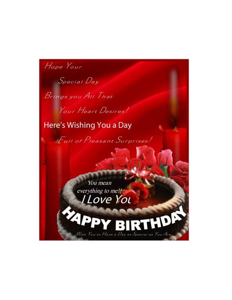40 Free Birthday Card Templates Template Lab Free Printable 