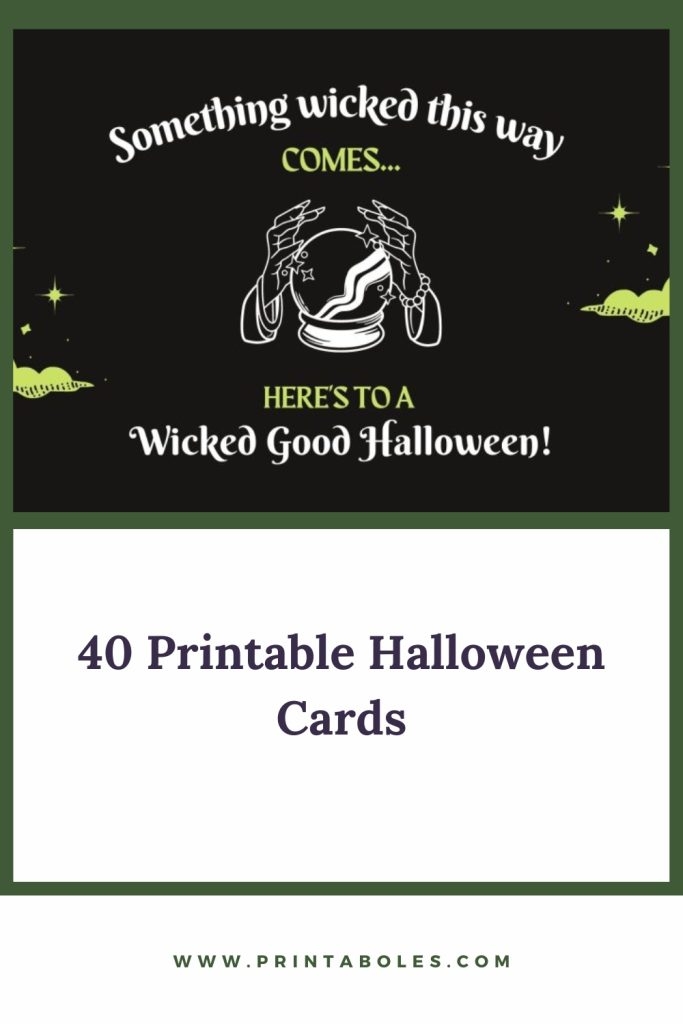free printable halloween cards to make