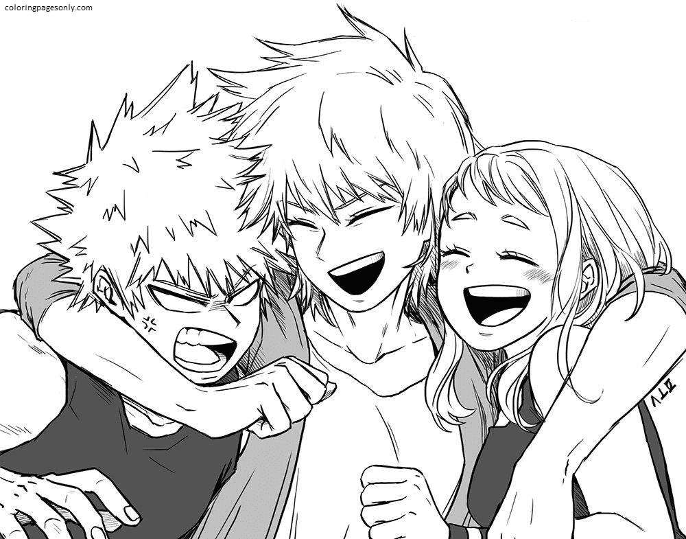 417 My Hero Academia Coloring Pages ColoringPagesOnly