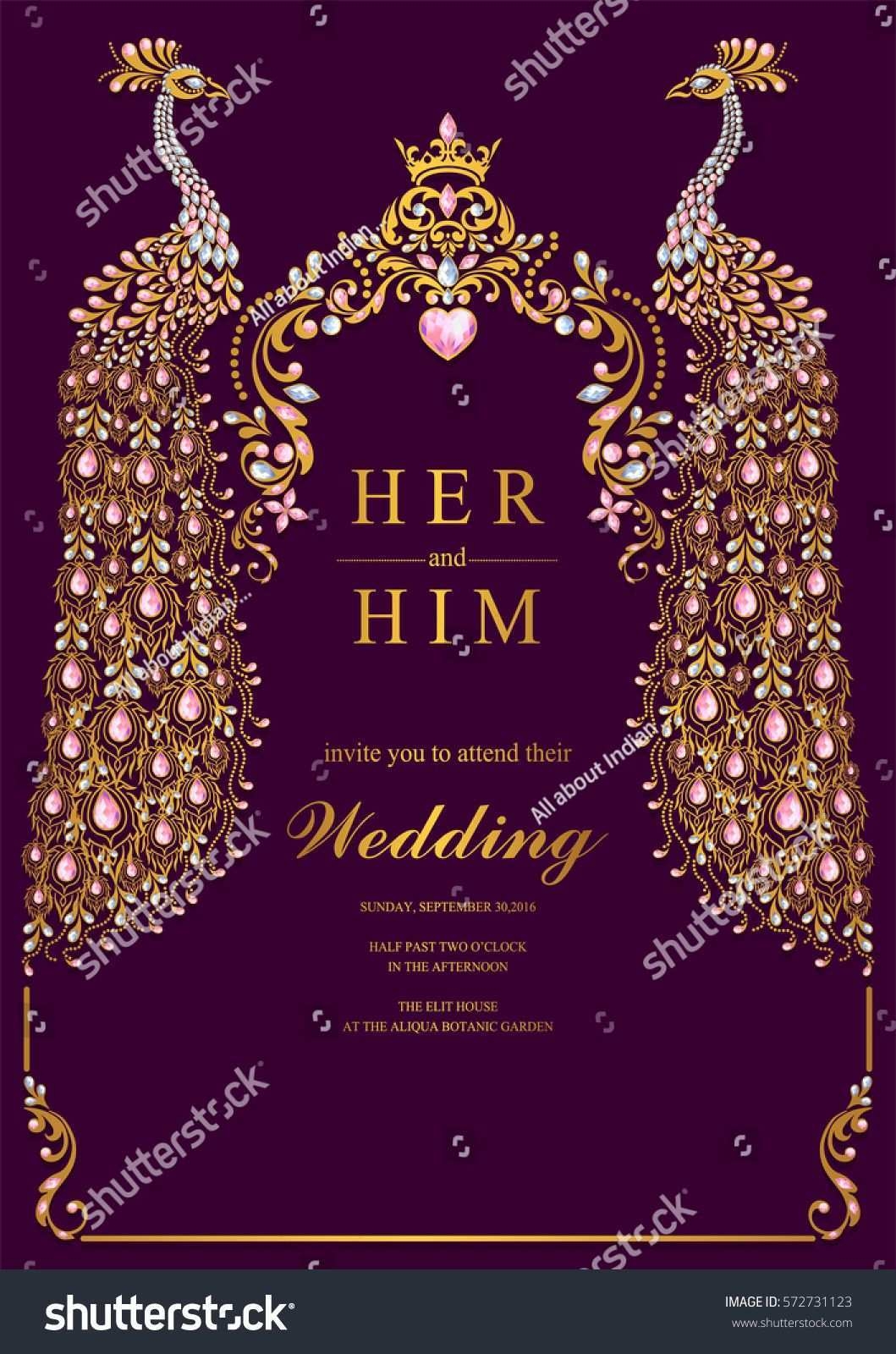 42 Online Indian Wedding Invitation Template In Word With Indian 