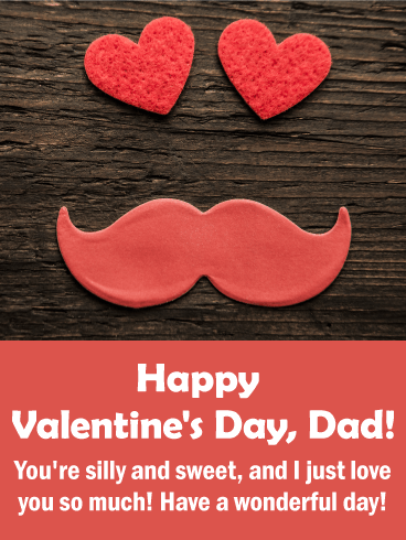 44 Free Printable Valentine Cards For Dads Design Corral