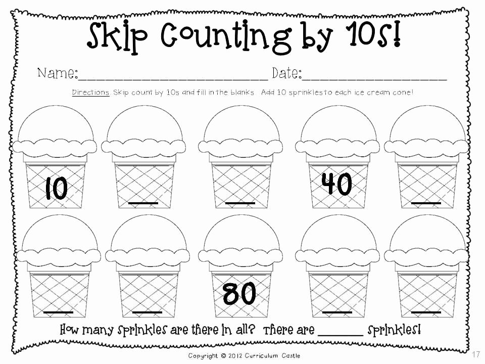 47 Counting By 10s Worksheet Chessmuseum Template Library