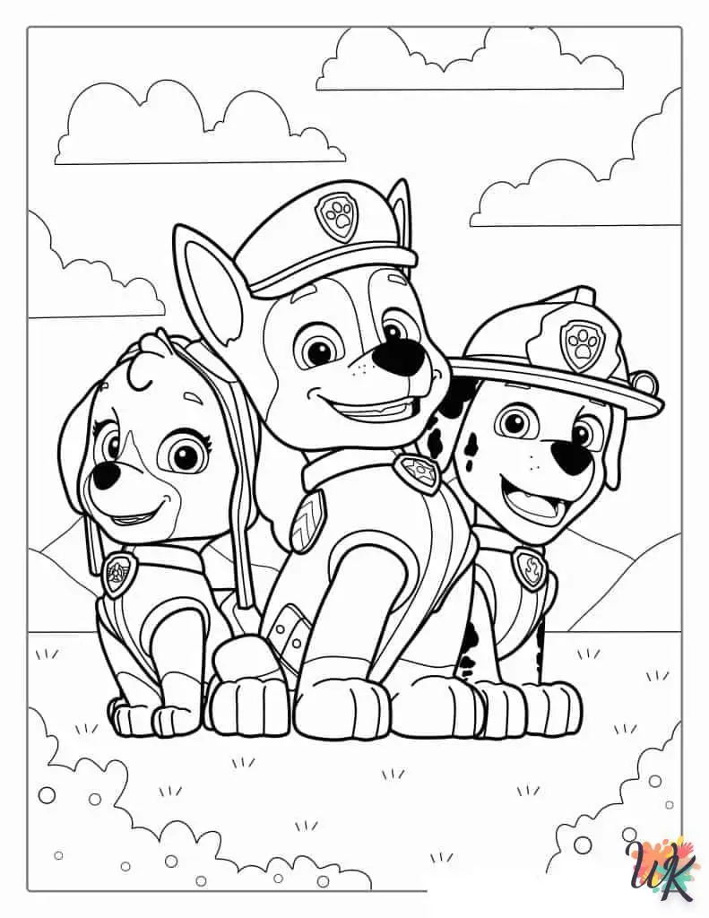 49 Paw Patrol Coloring Pages For Kids ColoringPagesWK