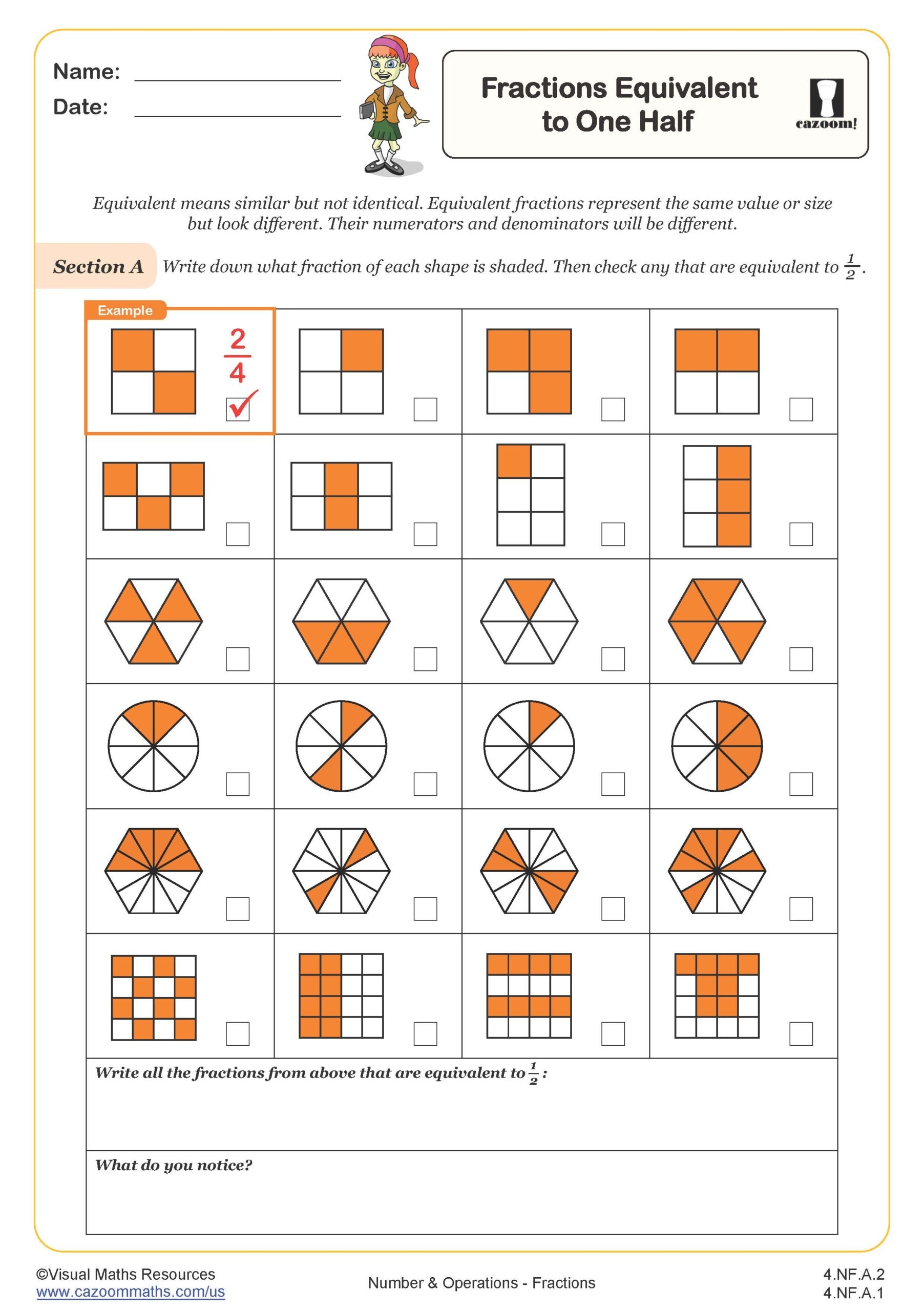worksheet for fourth graders