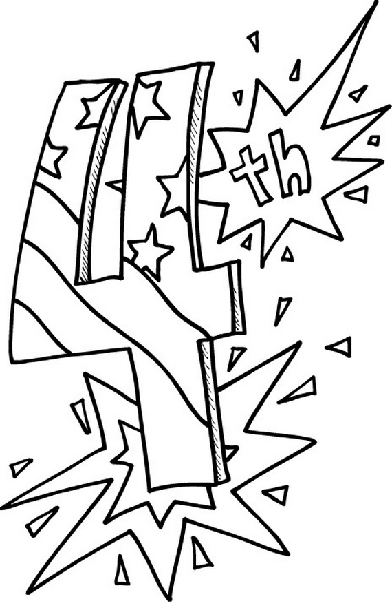 free 4th of july coloring pages