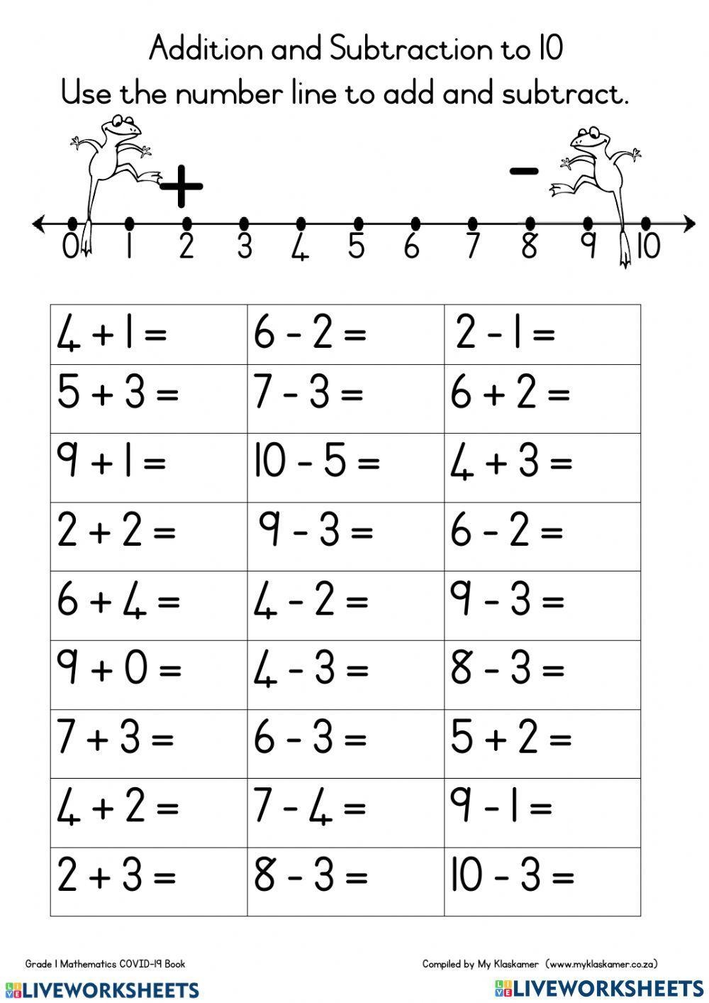 5 Year Old Kids Mathematics Exercise Worksheet Live Worksheets 