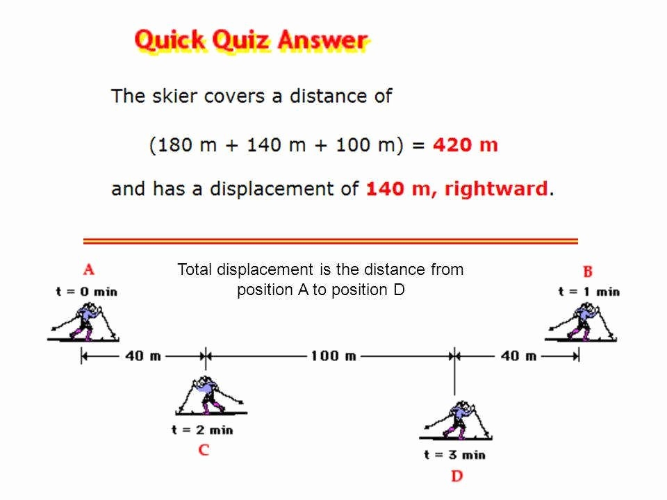 distance and displacement worksheet