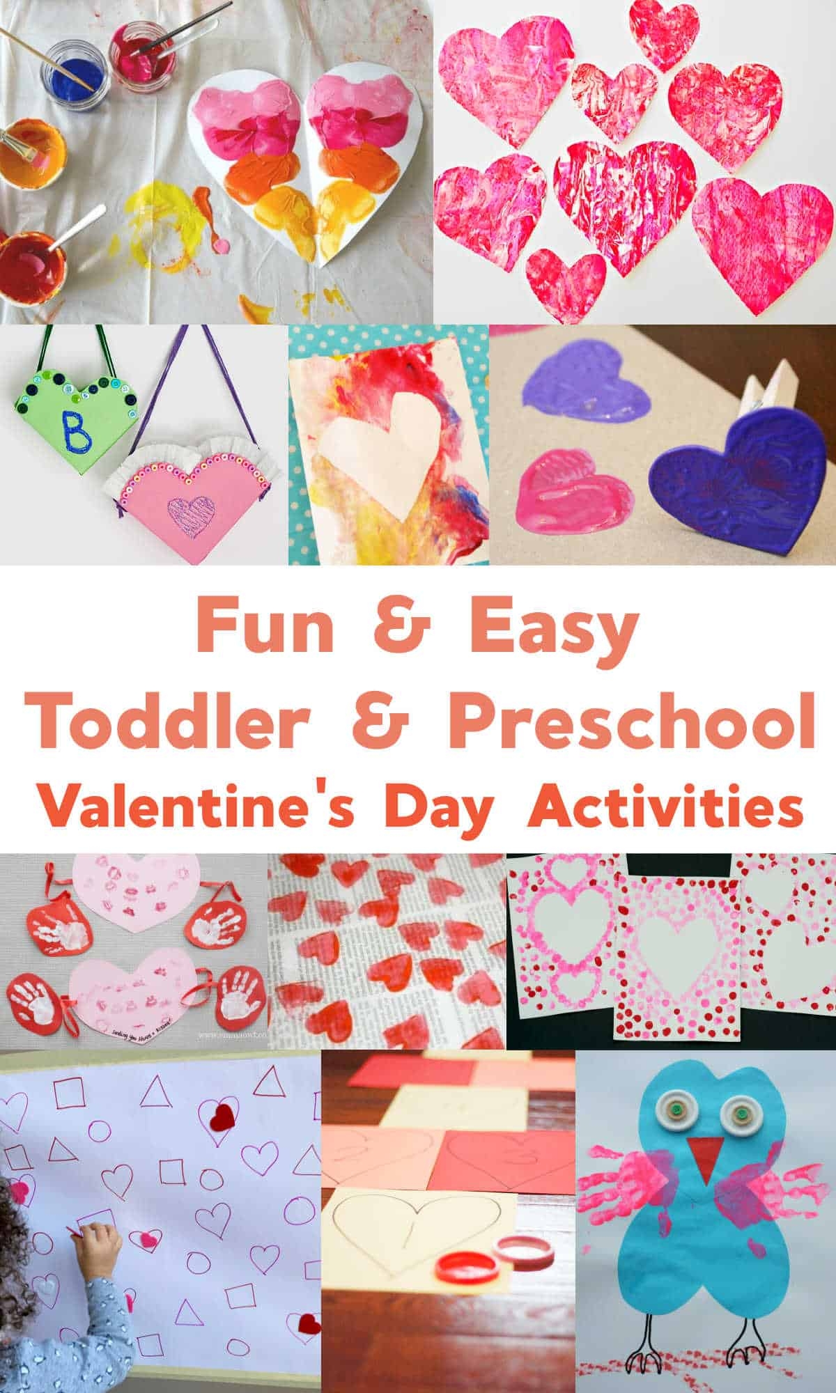 50 Easy Valentine 39 s Day Activities For Toddlers Preschool Emma Owl