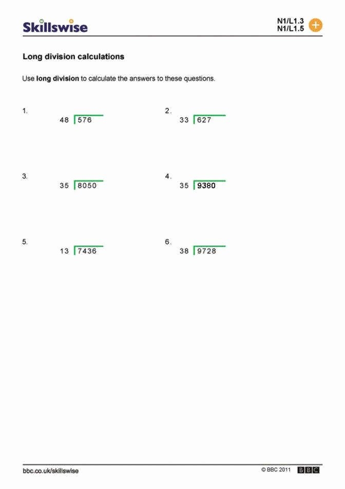 polynomial long division worksheet