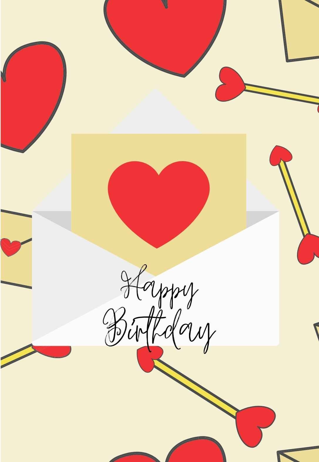 53 Free Printable Love Birthday Cards PRINTBIRTHDAY CARDS