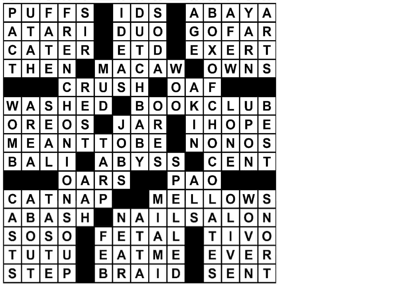 7 Online Printable Crossword Puzzle Printable JD