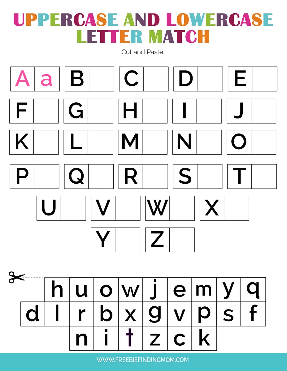 9 Alphabet Worksheets Freebie Finding Mom Worksheets Library