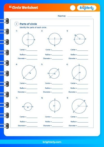 A Beginner 39 s Guide To A Circle Worksheet PDFs Brighterly