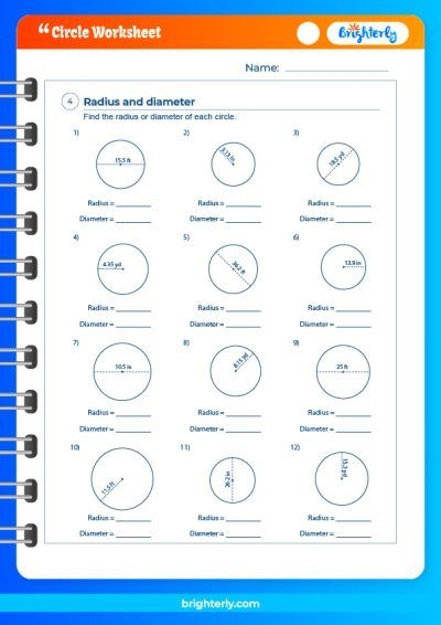 A Beginner 39 s Guide To A Circle Worksheet PDFs Brighterly