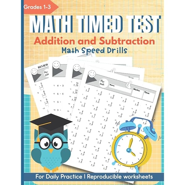 Addition Worksheets Mad Math Minute First And Second Grade Etsy UK